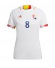 Günstige Belgien Youri Tielemans #8 Auswärtstrikot Damen WM 2022 Kurzarm